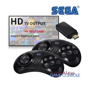 Ігрова консоль DataFrog SEGA Y2 SG на 1800 різних ігор 4k HDMI інтерфейс Чорного кольору (С730054- 4018841)