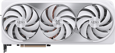 Відеокарта Gigabyte PCI-Ex GeForce RTX 4080 Aero 16GB GDDR6X (256bit) (2505/22400) (HDMI, 3 x DisplayPort) (GV-N4080AERO-16GD)