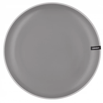 Тарілка обідня Ardesto Cremona Dusty Grey сірий 26 см (AR2926GRC)