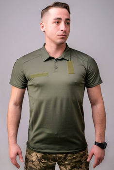 Тактическая футболка поло GorLin 52 Хаки (Т-42)