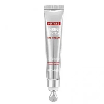 Крем-ліфтінг MEDI-PEEL Peptide 9 Shrink Lif-Tox Eye Cream з пептидами для підвищення пружності шкіри навколо очей, 20 мл