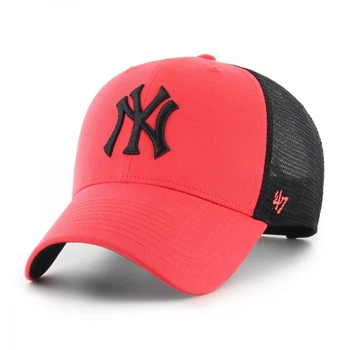 Кепка-тракер 47 Brand NEW YORK YANKEES BALLPARK темно-розовый, черный Уни OSFA B-BLMSH17GWP-YHA