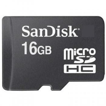 Карта памяти SanDisk 16Gb microSDHC class 4 (SDSDQM-016G-B35N\SDSDQM-016G-B35 80137)