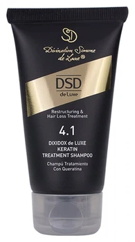 Восстанавливающий шампунь с кератином DSD de Luxe 4.1 Keratin Treatment Shampoo 50 мл (8437011000001)