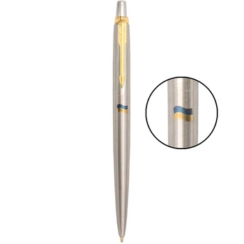 Кулькова ручка Parker JOTTER 17 SS GT BP Прапор жовто-синій 16 032_R8