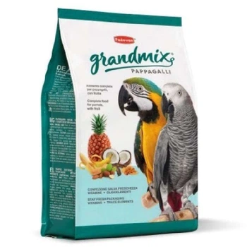Основной корм для крупных попугаев Padovan Grandmix Pappagalli 2 кг (8001254006536)