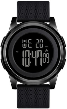 Чоловічий годинник Skmei 1502 All Black (1080-0517)