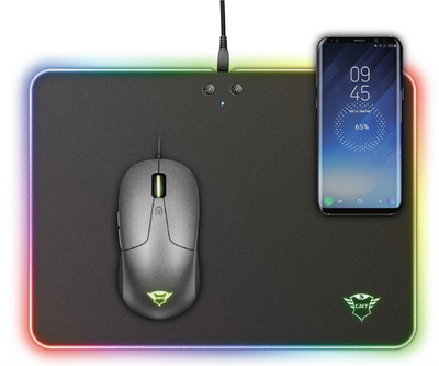 Коврик для мыши Trust GXT 750 Qlide RGB Gaming Mouse Pad with wireless charging (23184)