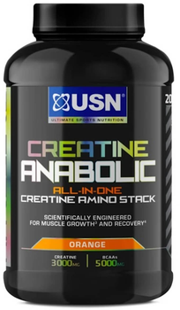 USN Creatine Anabolic 900 g Jar Orange (6009544933960)