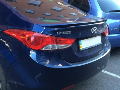 Спойлер ліп багажника Hyundai Elantra MD 2010-2015 ABS пластик під фарбування для Hyundai Elantra MD 2010-2015 (1956)