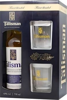 Віскі Tomatin Talisman 3 роки витримки 0.7 л 40% з 2 склянками (4820261090017)