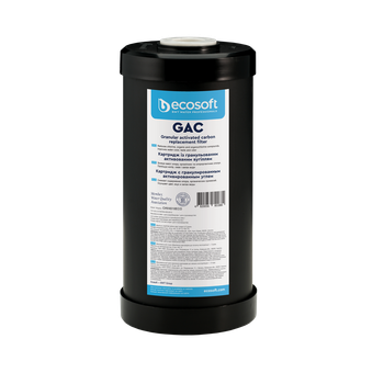 Картридж з гранульованим активованим вугіллям Ecosoft 4,5""х10"