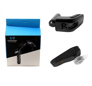 Автомобильный трансмиттер FM-модулятор V9 BT + earphone bluetooth гарнитура