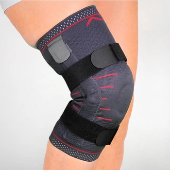 Регулируемый бандаж на колено Orthopoint REF-703 на шарнирах с силиконовой подушечкой Размер M