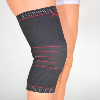 Трикотажный бандаж на колено с кольцом и вставками Orthopoint REF-700 фиксатор коленного сустава Размер S