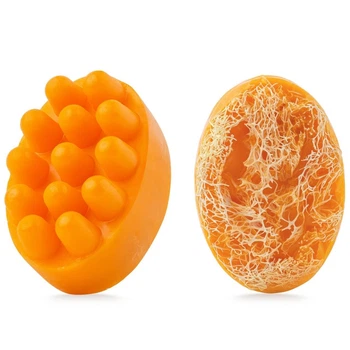 МАСАЖНЕ АНТИЦЕЛЮЛІТНЕ МИЛО З ЛЮФОЮ ORANGE PEEL SCRUB — АПЕЛЬСИН
