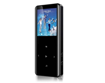 MP3 плеер Mahdi Tengsen X3 1.8" Bluetooth 5.0 Hi-Fi 16Gb с внешним динамиком металлический