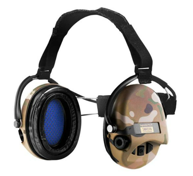 Активні навушники для стрільби Sordin Supreme Pro X Neckband CAMO