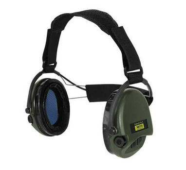 Активні навушники для стрільби Sordin Supreme Pro X Neckband Green