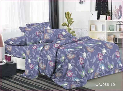 Полуторный комплект постельного белья Vital - Textile Бязь 3D Premium 150х220 см (BP1.5-236)