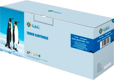 Тонер-картридж G&G сумісний аналог HP LJ Pro M125/M127, Canon MF212w/MF227dw Black (G&G-283X/CRG-737)