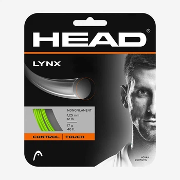 Теннисные струны Head Lynx Green 12,2m (размотка) Толщина струны: 1,25mm
