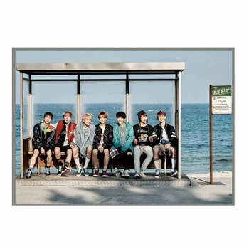 Постер плакат BTS Bangtan Boys 42х29 см А3 (poster_0683)
