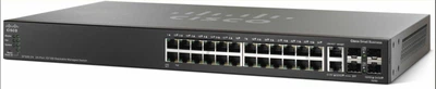 Комутатор Cisco SMB SG500 24x 1G [RJ45], 2 combo SFP/RJ45, 2x1GE/5GE SFP Refurbished