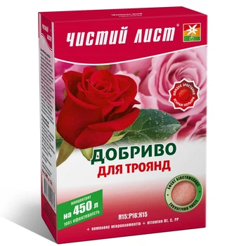 Удобрение для роз Чистый Лист / 300 г