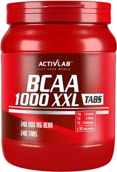 Амінокислоти ActivLab BCAA 1000 XXL 240 таблеток (5907368827827)