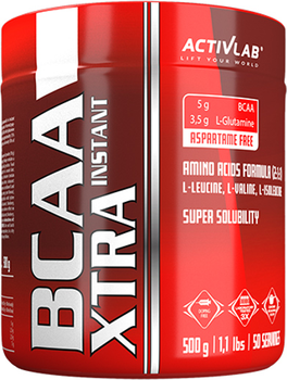 Амінокислоти ActivLab BCAA Xtra Instant 500 г Лимон (5907368881430)