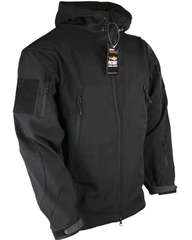 Куртка тактична KOMBAT UK Patriot Soft Shell Jacket XXXL чорний (kb-pssj-blk)
