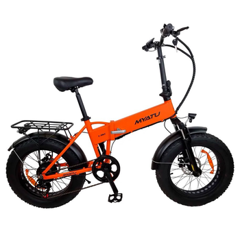 Електровелосипед Myatu F0320F (250 Вт, 10 А/год, 48 В ), колеса 20", оранжевий