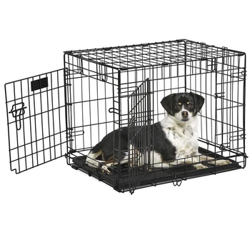 Клітка-вольєр Ferplast Dog-Inn для собак, двосекційна, 77,4×48,5×54,6 см, складна конструкція, для авто