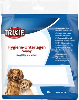 Одноразовые пелёнки для щенков и собак 60*60 см Trixie 10 шт/уп