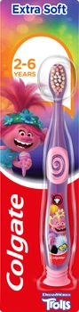 Зубна щітка Colgate Міньйони суперм'яка на присосці Для дітей 2-6 Троль (2170000000145/1700000001456)