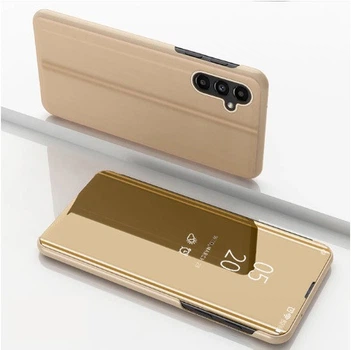 Чехол-книжка Mirror для Samsung Galaxy A55 / A556 Зеркальная Золотой