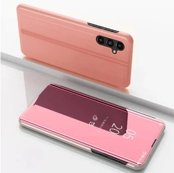 Чехол-книжка Mirror для Samsung Galaxy A16 / A165 Зеркальная Розовый