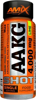 Амінокислота Amix AAKG 4000 мг Shot 60 мл Лайм (8594060005935)