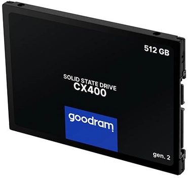 Goodram CX400 Gen.2 512GB 2.5" SATAIII 3D NAND TLC (SSDPR-CX400-512-G2)