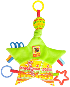 Іграшка м'яконабивна Macik Забавка зірка з кільцями (МС 030602-02)