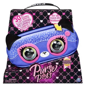 Интерактивная сумочка на пояс Spin Master Purse Pets Гепард SM26708/7528