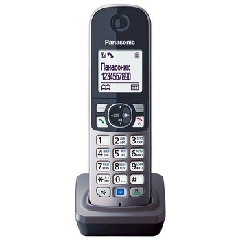 Дополнительная трубка Panasonic KX-TGA681RUB беспроводная Черный