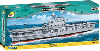 Klocki konstrukcyjne Cobi Lotniskowiec Enterprise 2510 elementów (COBI-4815)