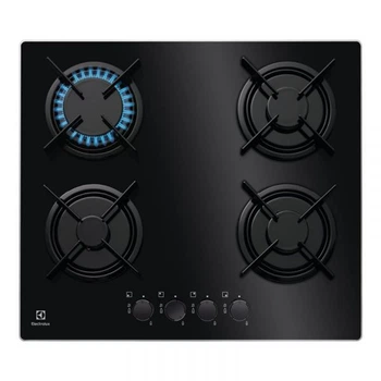 Газова варильна поверхня Electrolux egt6242nvk чорний