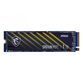 SSD накопитель msi Spatium m371 1tb m.2 2280 PCIe 4.0 x4 NVMe 3d nand tlc (s78-440l870-p83)