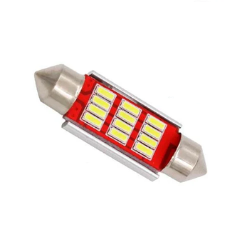Led c5w c10w canbus 39мм лампа з обманкою 12 SMD 4014 12 В