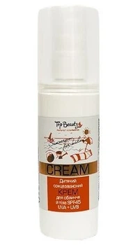 Детский солнцезащитный крем SPF 45 Top Beauty 120 мл