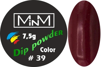 ДІП-пудра M-in-M DiP POWDER 039 Темна фуксія 7.5г