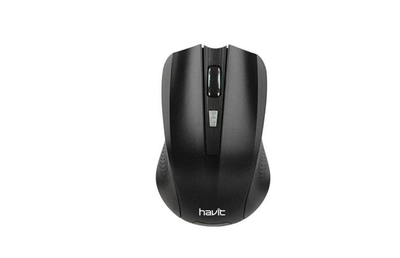 Мышь беспроводная Havit HV-M921GT, Black, USB, 2.4GHz, 800/1200/2000 dpi, до 10 м, 2 (6950676294316)